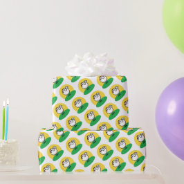 Papel De Presente Cute Chicken