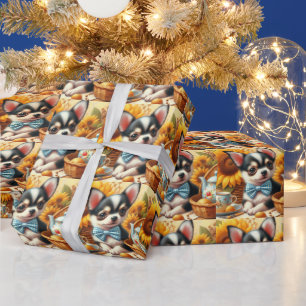 Papel De Presente Cute Chihuahua Puppy