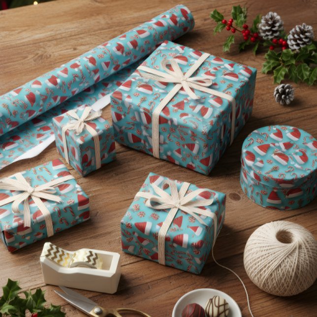 Papel De Presente Cute Christmas Wrapping Paper  (Criador carregado)