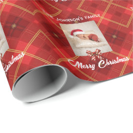 Papel De Presente Cute Little Elves - Personalized Christmas 