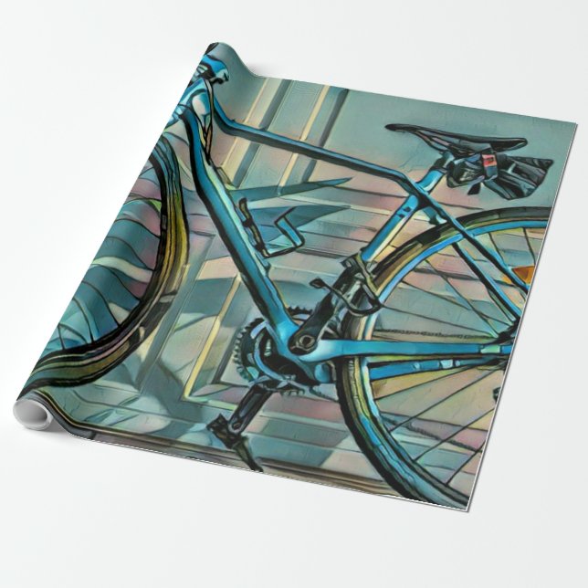 Papel De Presente Cycling gifts for dad (Desenrolado)