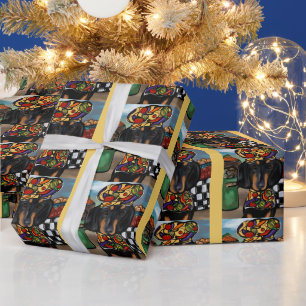 Papel De Presente Dachshund