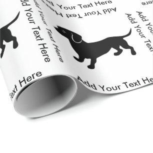 Papel De Presente Dachshund