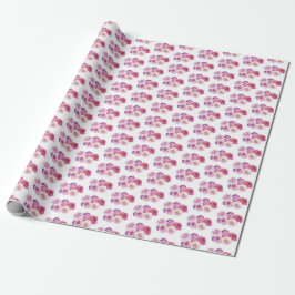 Papel De Presente Dahlias Deslumbrantes Personalizados