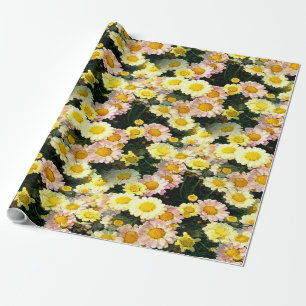 Papel De Presente Daisies Galore