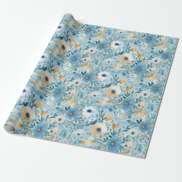 Papel De Presente Daisy Meadow Design
