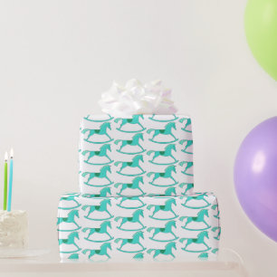 Papel De Presente Daisy, o Cavalo Rocking