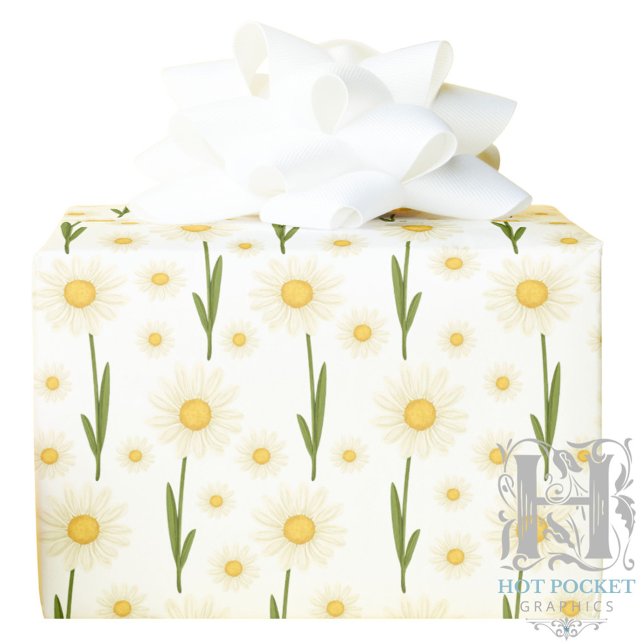 Papel De Presente Daisy Wrapping Paper (Criador carregado)