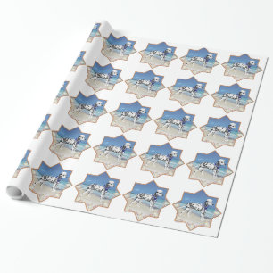 Papel De Presente Dálmata na Costa Marítima