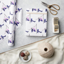 Papel De Presente Dança aos viciados em vara