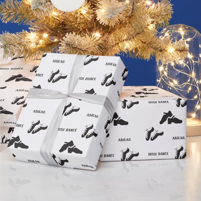 Papel De Presente Dança de Calçados e Calçados de dança de Duros de  (Feriados)