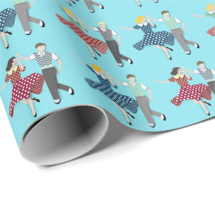 Papel De Presente dança Swing