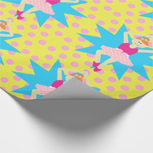 Papel De Presente Dançarina Balé Ballerina (Ponta)