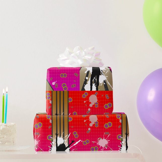 Papel De Presente Dançarina E Violão (Criador carregado)