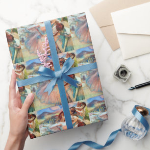 Papel De Presente Dançarinas em uma Paisagem por Edgar Degas