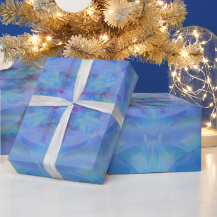 Papel De Presente Dançarino Azul