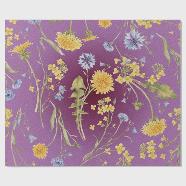 Papel De Presente Dandelion Delight Wrappaper (Aberto)
