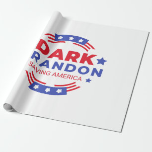 Papel De Presente Dark Brandon