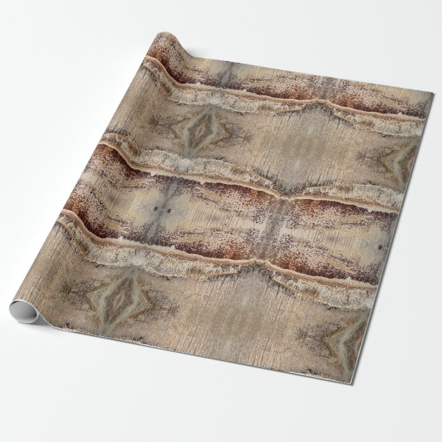 Papel De Presente Data Palm Tree Trunk Texture Closeup (Desenrolado)