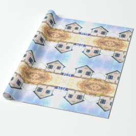 Papel De Presente Days Cottages Enrolando Papel "Capa de Praia"