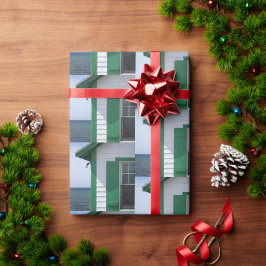 Papel De Presente Days Cottages Wraping Paper "Green Envy"