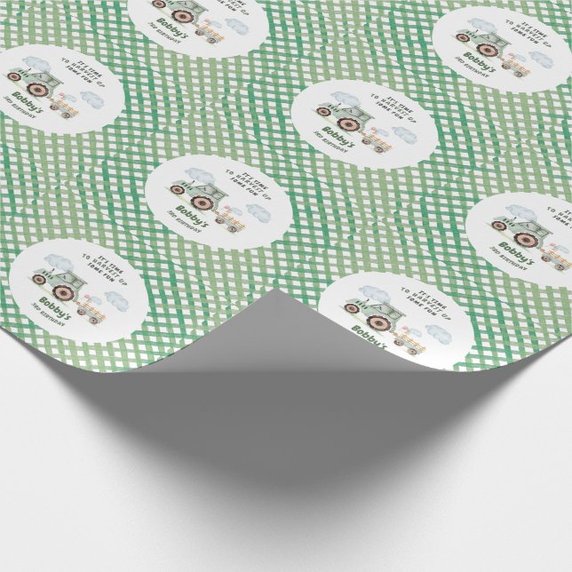Papel de Presente de Aniversário de Qualquer Idade (Ponta)