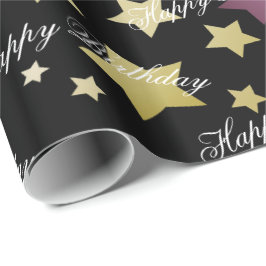Papel de Presente de Aniversário Designer