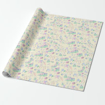 Papel de Presente de Empoderamento Pastel – Fita d