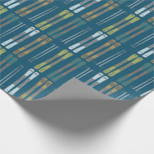 Papel de Presente de Esqui Alpino