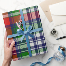 Papel de Presente de Natal Xadrez Clássico – Féria