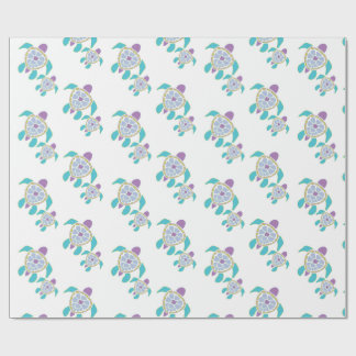 Papel de Presente de Tartaruga