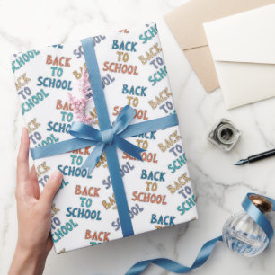 Papel De Presente De Volta à Escola