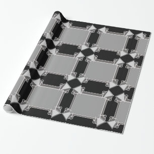 Papel De Presente deco dos triângulos