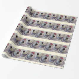 Papel De Presente Decorações de Cupcake de Natal Elegantes
