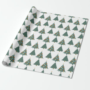 Papel De Presente Decorar a árvore de Natal