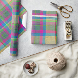 Papel De Presente  Decorative Plaid