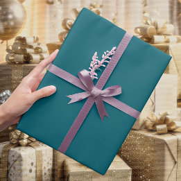 Papel De Presente Deep Petrol Wrapping Paper
