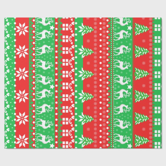 Papel De Presente Deep White pixel art (Barra)