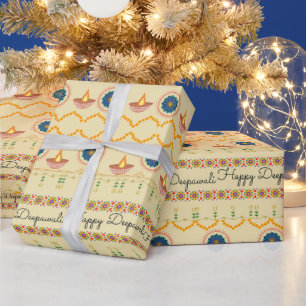 Papel De Presente Deepawali, o festival de luz