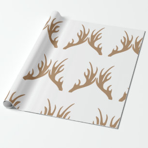 Papel De Presente Deer Antlers