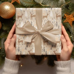 Papel De Presente Deer Christmas<br><div class="desc">Torne esta temporada de férias realmente especial embrulhando seus presentes em nosso Livro de Natal. Seja para a família, amigos ou colegas, a vossa reflexão vai brilhar. Peça agora e dê aos seus presentes o toque perfeito!</div>