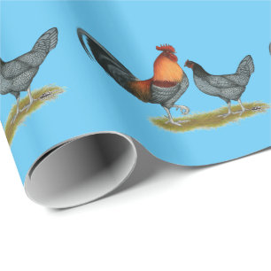 Papel De Presente Delaware Blue Hen