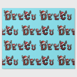 Papel De Presente delco Christmas