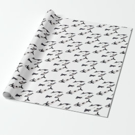 Papel De Presente Delfin de Commerson