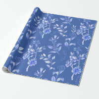 Delft Blue Botânico Chinoiserie Floral