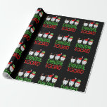 Papel De Presente Dental Squad Dentist Funny Teeth Christmas Pajamas<br><div class="desc">This is a great Christmas gift. Your family,  friends or children will love this gift after you give it to them. Wishing you and your family and friends a Merry Christmas.</div>