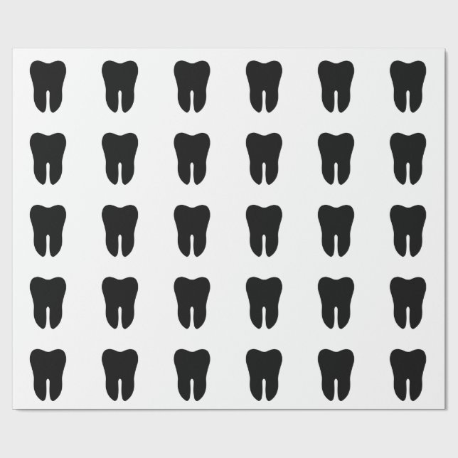 Papel De Presente Dente (Aberto)