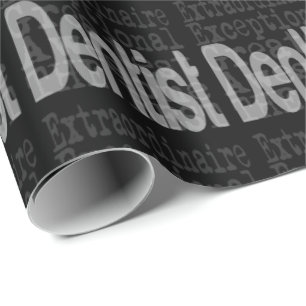 Papel De Presente Dentist Extraordinaire