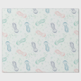 Papel De Presente Deriva das Águas-Vivas
