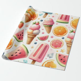 Papel De Presente Deriva de Summer Sweet